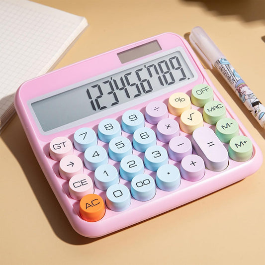 Luego Large Colorful Calculator | Mechanical Keys