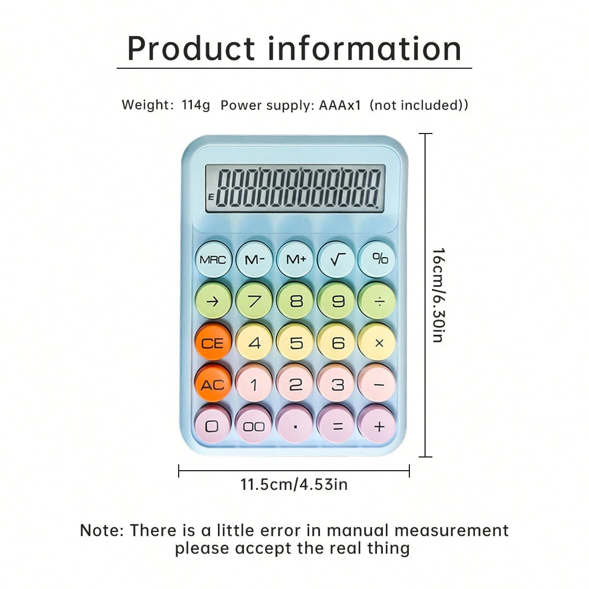 Luego Colorful Calculator | Mechanical Keys