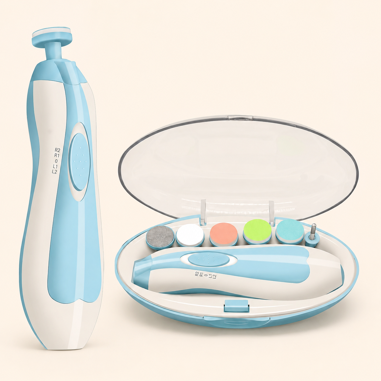 SafeTrim™ - Electric Baby Nail Filer | New Born Essentials